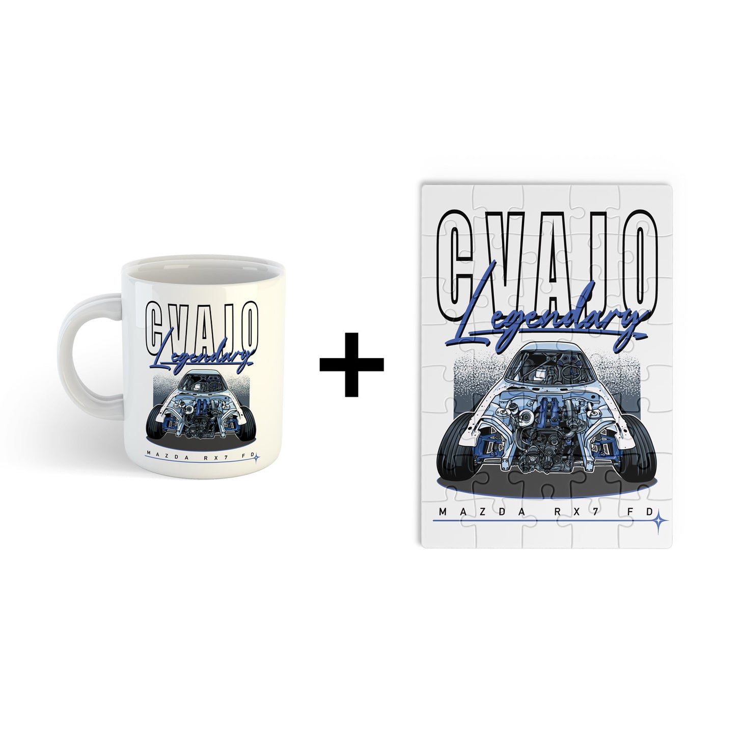 Legendary RX7 - Mug + Puzzle